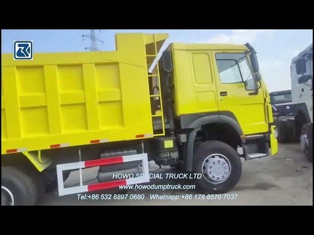 used truck used SINOTRUK HOWO 6X4 option 3 refurbish dump truck for sale