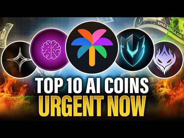 URGENT NOW: Top 10 AI Altcoins You NEED TO BUY Before 2025