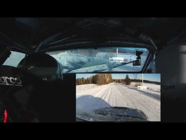 Rally Perce-Neige 2012 highlights - Black Box rally team