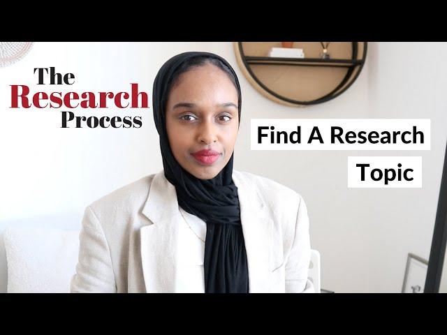 How to Choose a Dissertation Topic | The Research Process Beginners Guide