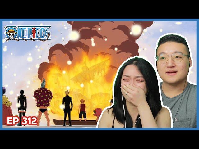 FAREWELL GOING MERRY!  | One Piece Episode 312 Couples Reaction & Discussion