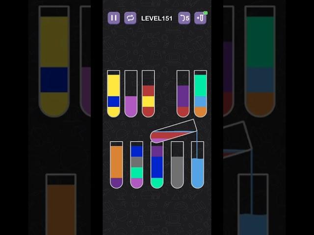 Water sort puzzle   Level 151