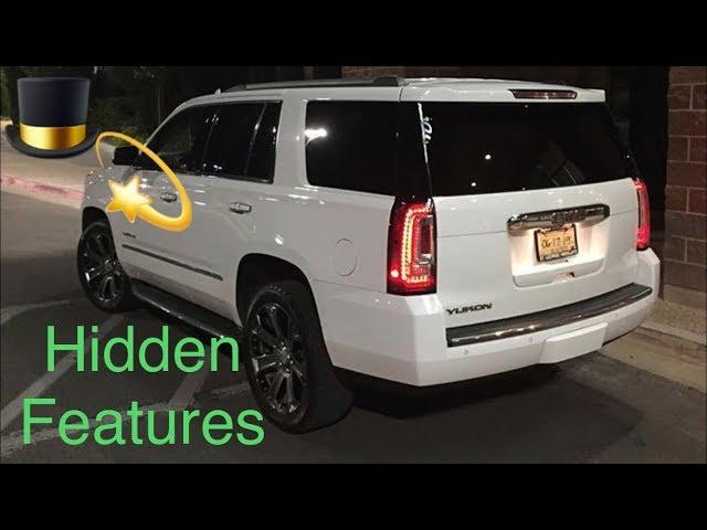 Hidden Features: Yukon, Tahoe, Suburban, GMC, Chevrolet