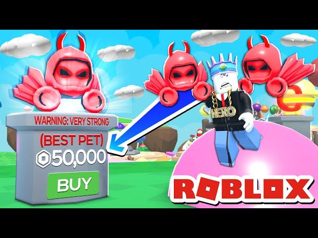 NOOB Buys INSANELY OP PETS in CANDY CLICKING SIMULATOR... (ROBLOX)