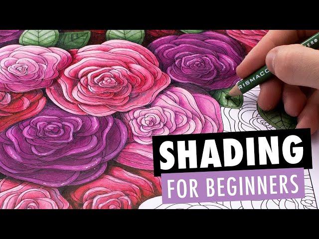 How to Draw Shadows with Colored Pencils: Easy Shading Techniques for Adult Coloring Books