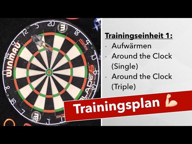 Dart Trainingsplan LIKE A BOSS für Anfänger beim Darts | Dart Training | myDartpfeil