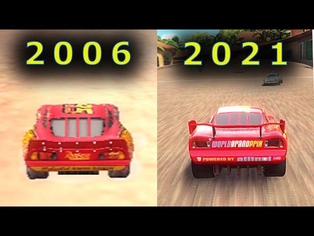 Lightning McQueen (CARS) Evolution in Games