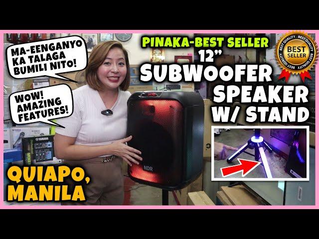 PINAKA-BEST SELLER 12" SUBWOOFER SPEAKER AT KONZERT KONTEMPO 6 SPEAKER GRABE BUO TUNOG NITO | PART 2