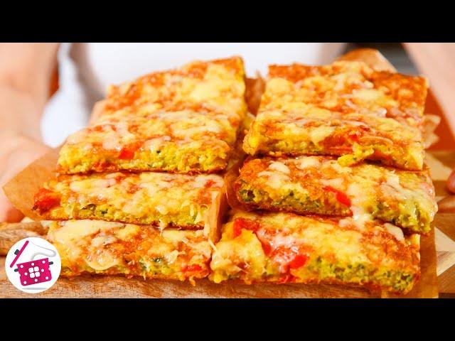 A MASTERPIECE of zucchini is better than pizza! Just grate 2 zucchini! Zucchini is tastier than m..