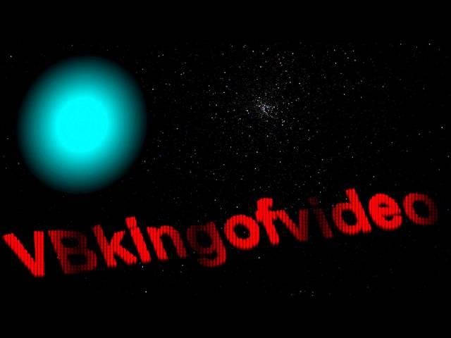 Great Waves Of VBKingofvideo Intro In Outer Space Cool Planet HD Animation with Awesome Music