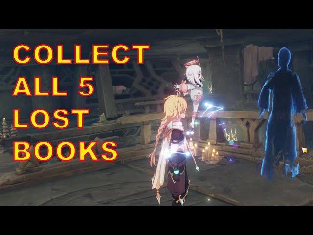 Ema Collect the Five Lost Books Enkanomiya Genshin Impact Full Guide