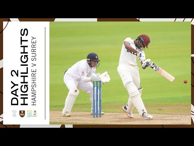 Highlights: Sudharsan's half-century against Hampshire keeps game in balance after stop-start Day 2