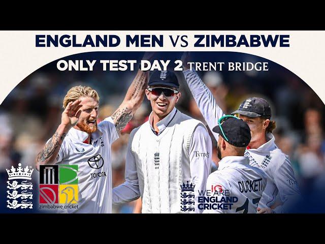 Stokes Shines After Record Bennett Ton! | Highlights - England v Zimbabwe Day 2 | Rothesay Test 2025