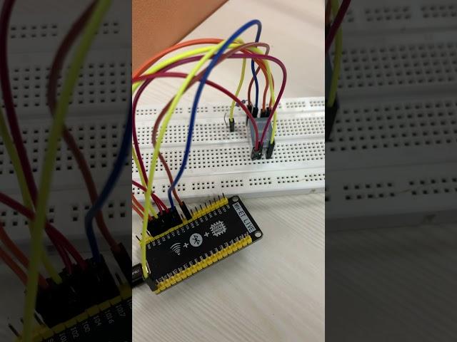 Displaying a number on seven segment display using ESP32