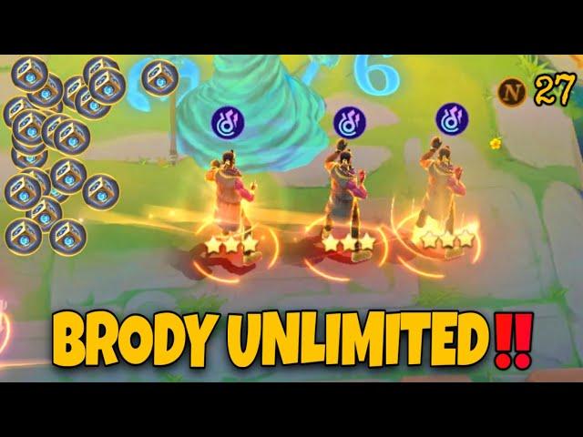 BRODY UNLIMITED & FASTEST GAMEPLAY AUSTUS SKILL 2 | MOST UNIQUE COMBO IN MAGIC CHESS HISTORY‼️ 