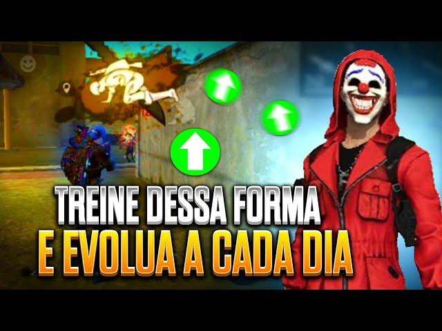 Melhor FORMA de TREINAR no Free Fire - REVELEI o SEGREDO dos PRO PLAYERS!