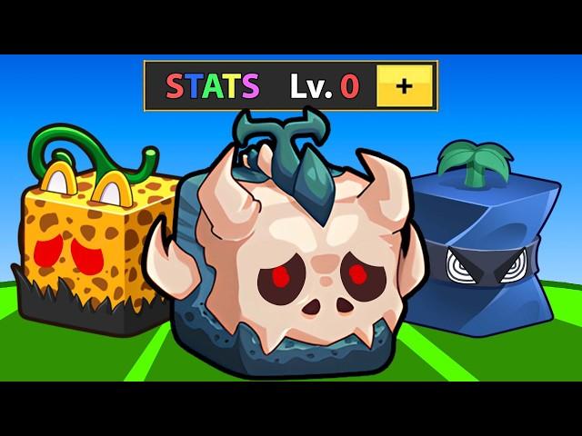 Blox Fruits But We Have ZERO Stats, Then Battle!