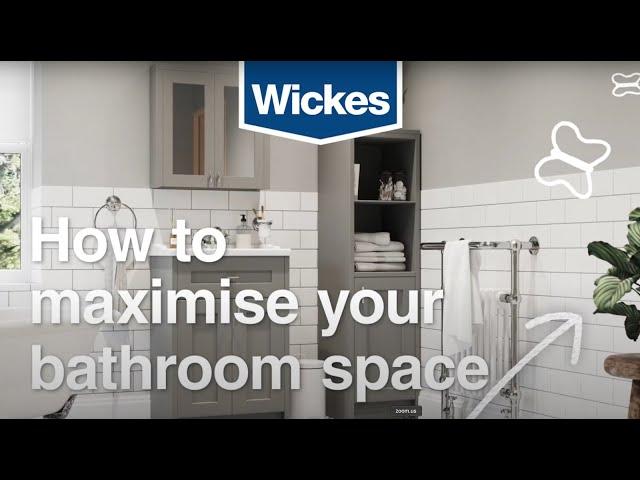 Maximising your bathroom space | Wickes