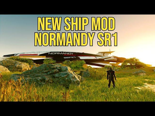 New Massive Ship Mod “The Normandy SR1” from MASS EFFECT - Starfield / SHIP TOUR RTX 4080