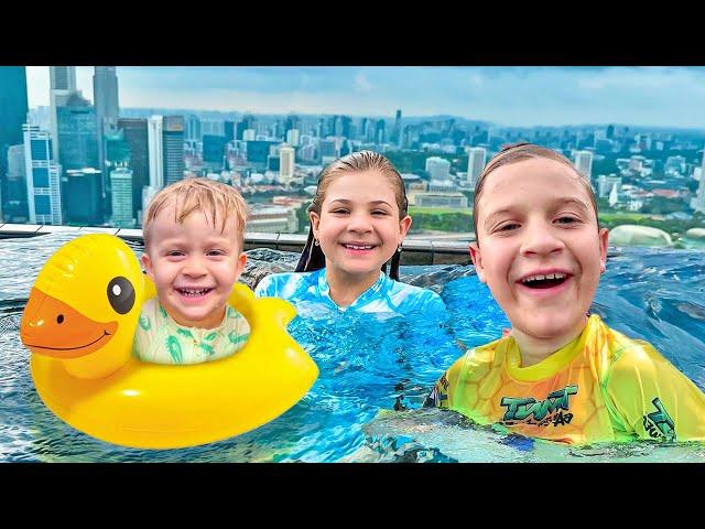 Diana and Roma's Family Vacation in Singapore | Travel Vlogs