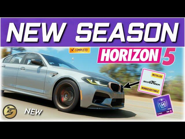 The BEST NEW Car in this Forza Horizon 5 UPDATE (Winter Festival Playlist)