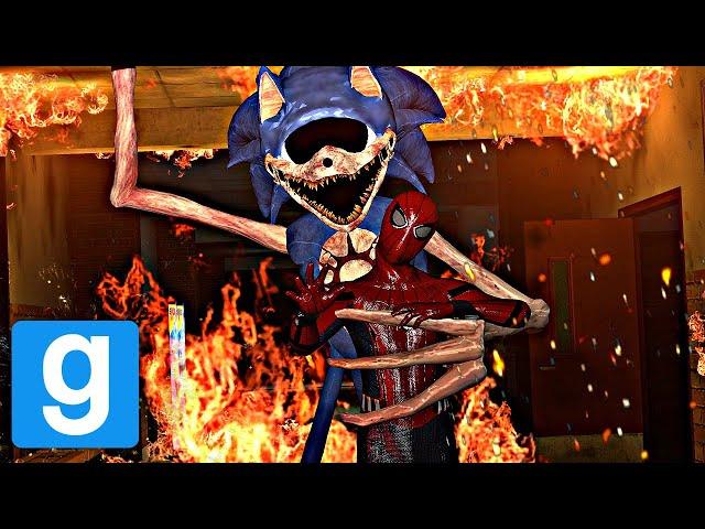 YOU CAN'T ESCAPE CURSED SONIC.EYX... - Gmod Hide & Seek