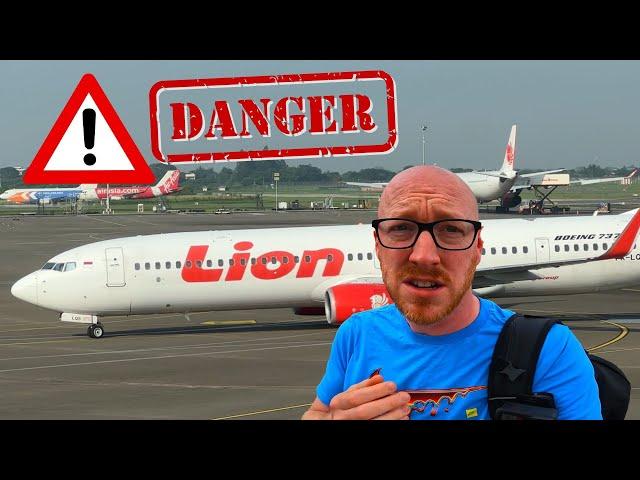 I Survived the Worlds Most NOTORIOUS Airline: LION AIR