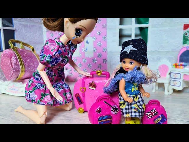 I'M LEAVING! Katya and Max a funny family funny TV series dolls in real life Darinelka TV