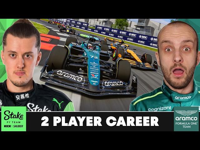 Going Full DEFENSIVE Mode At Silverstone - 2 Player Career