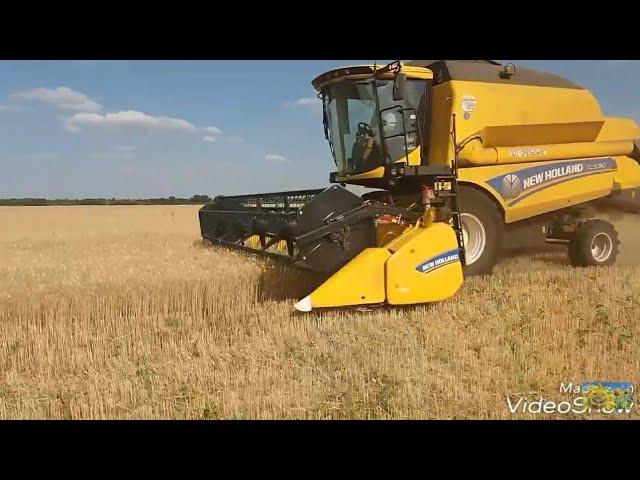 ИСПЫТАНИЕ СИСТЕМЫ КОПИРОВАНИЯ КОМБАЙНА New Holland TC5.90