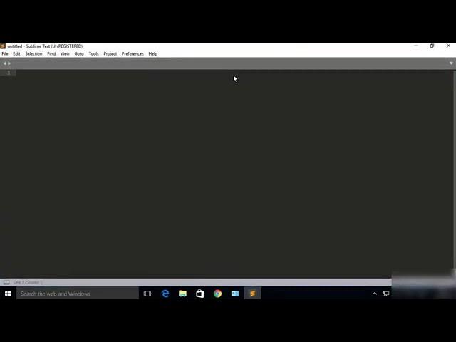 How to install Sublime text 3 on Window 10