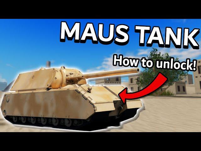 *WAR TYCOON* Maus Tank PART LOCATIONS! [ Read Description ]