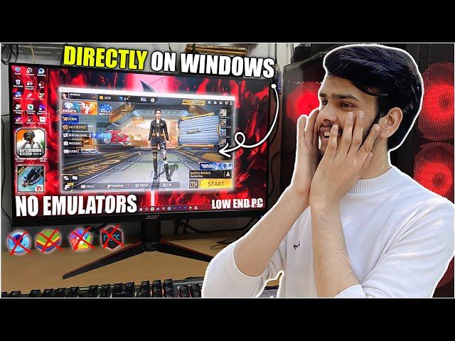 How To Download & Play Free Fire On PC Without Any Emulators Directly On Windows Low end PC Support