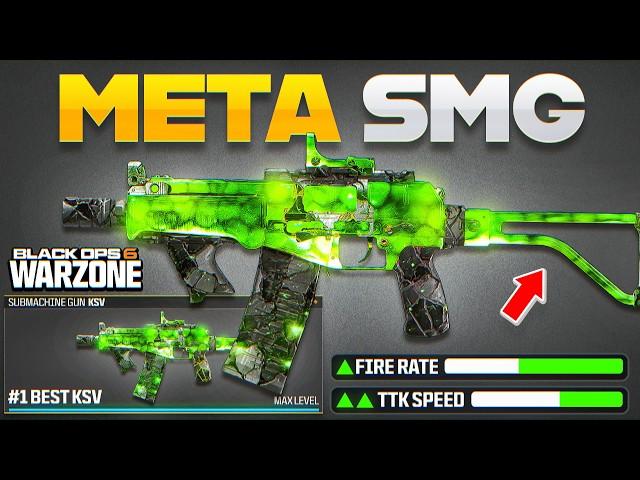 Meet the BEST KSV *META* LOADOUT in WARZONE BO6! (Best SMG Loadout & Class for Warzone)