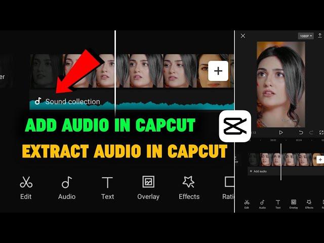 How To Add Music In Capcut | How To Extract Audio In Capcut | Capcut Tutorial