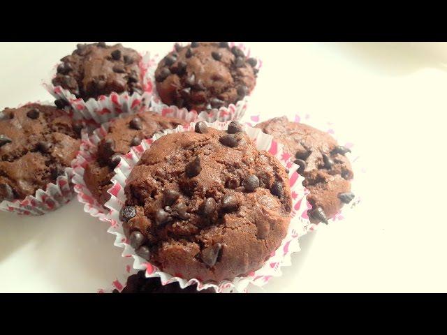 CHOCOLATE CHOCO-CHIP MUFFIN | EGG-LESS CHOCO-MUFFIN | Soft and Moist Muffins | Mother's Day Especial