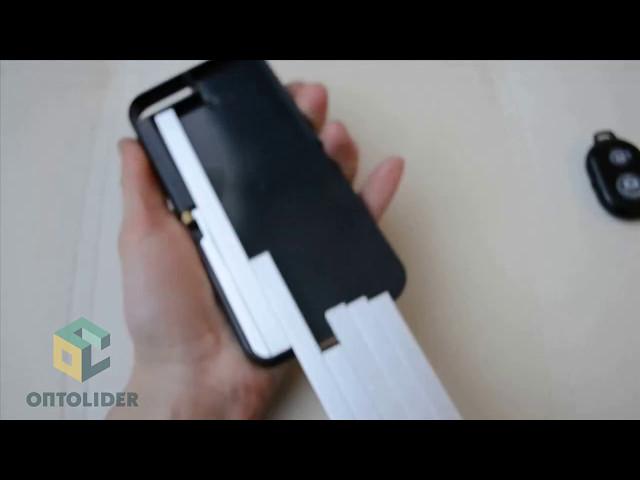 STICKBOX ЧЕХОЛ МОНОПОД ПАЛКА СЕЛФИ 3В1 С ПУЛЬТОМ ОПТОМ