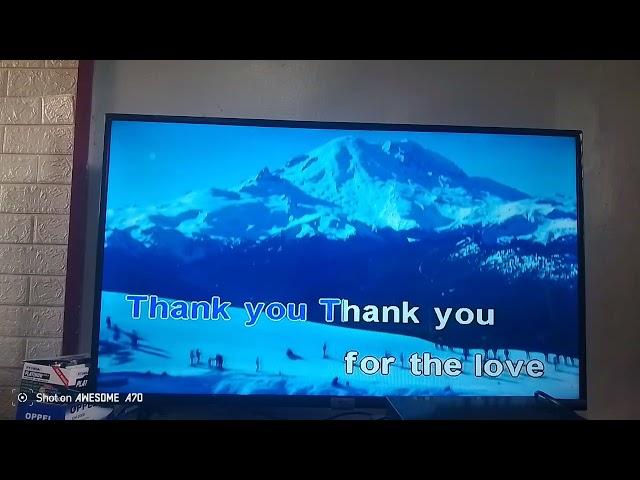 Thank You For The Love Karaoke Vol 8 Platinum Junior Lite