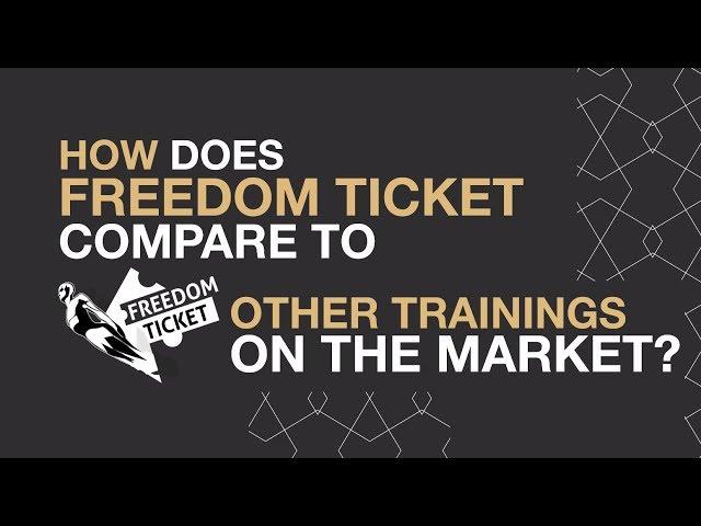 Freedom Ticket 2.0 vs. Other Amazon Trainings | Helium 10