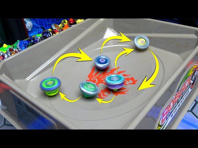 We made BEYBLADE X battle in the METEOR FIRE STADIUM and this HAPPENED
