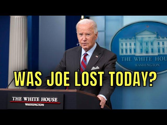 Biden just showed up in Briefing Room today for the FIRST TIME of his Presidency! ‍️