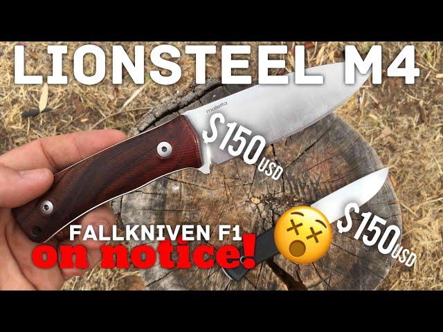 Lionsteel M4 - Fallkniven F1 usurper