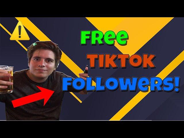 How I Get Free TikTok Followers - ( 1000 Followers Easy) iOS & Android 2023