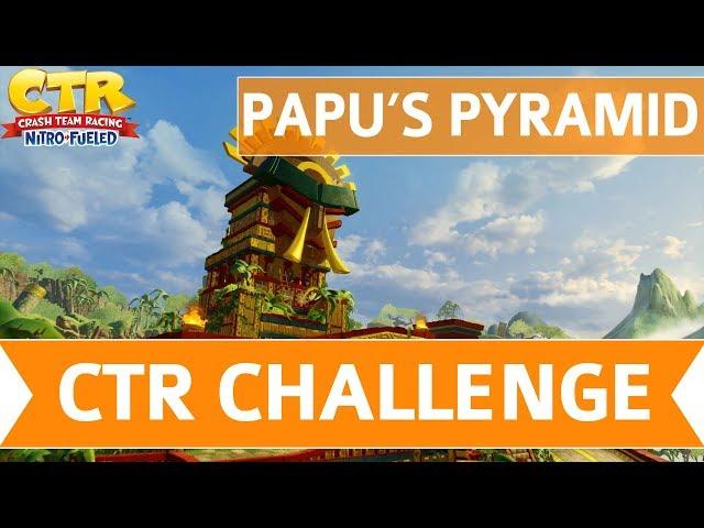 Crash Team Racing Nitro Fueled - Papu's Pyramid CTR Challenge Token Locations