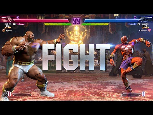 Street Fighter 6  Kobayan (Zangief) Vs Torimeshi (Rank#1 Dhalsim)  Ranked Matches!