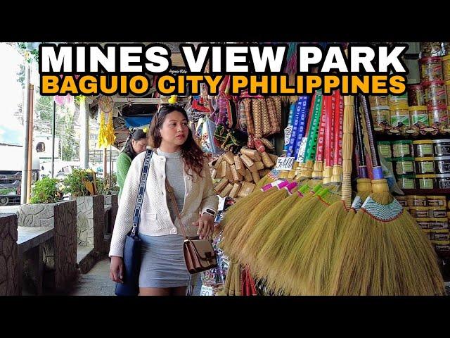 BAGUIO CITY PHILIPPINES | WALKING IN MINES VIEW PARK [4K]