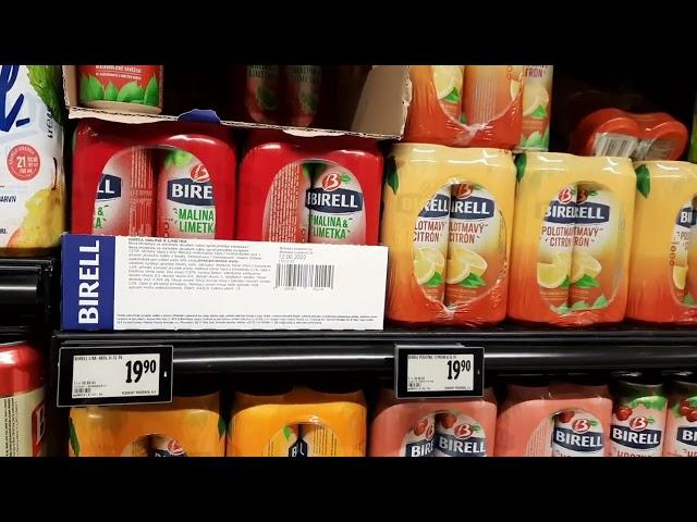 Супермаркет в Европе! Прага, Чехия. Цены на продукты. Ассортимент продуктов!!!