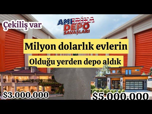 Milyonluk evlerin oldugu yerde depo aldık / çekiliş var