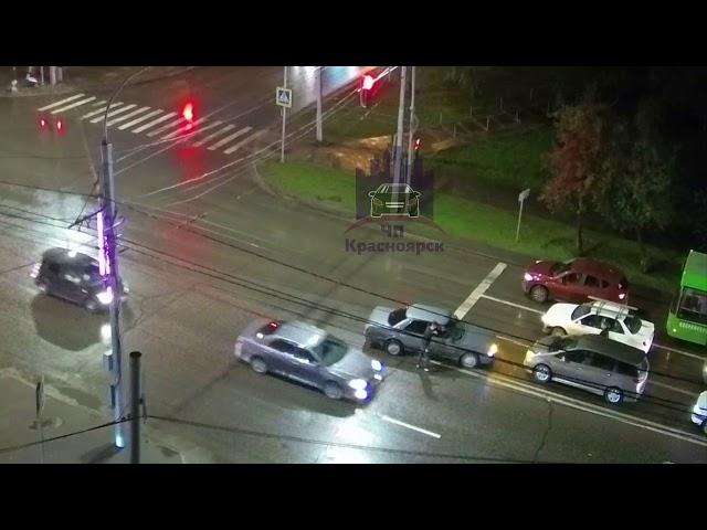 Высотная - Крупской 11.09.2019 ЧП Красноярск