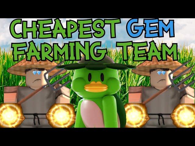 CHEAP GEM FARMING TEAM - Hero Havoc [ROBLOX] June 2020